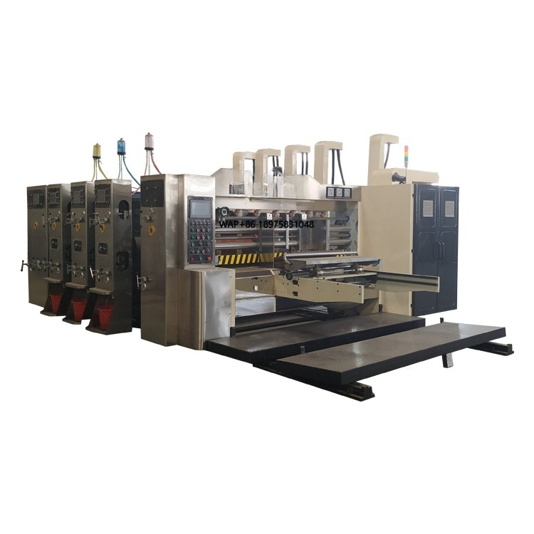 Die Cutting Machine - Automatische Hochgeschwindigkeits-Kartonherstellungs- und Druckmaschine mit Schlitz-