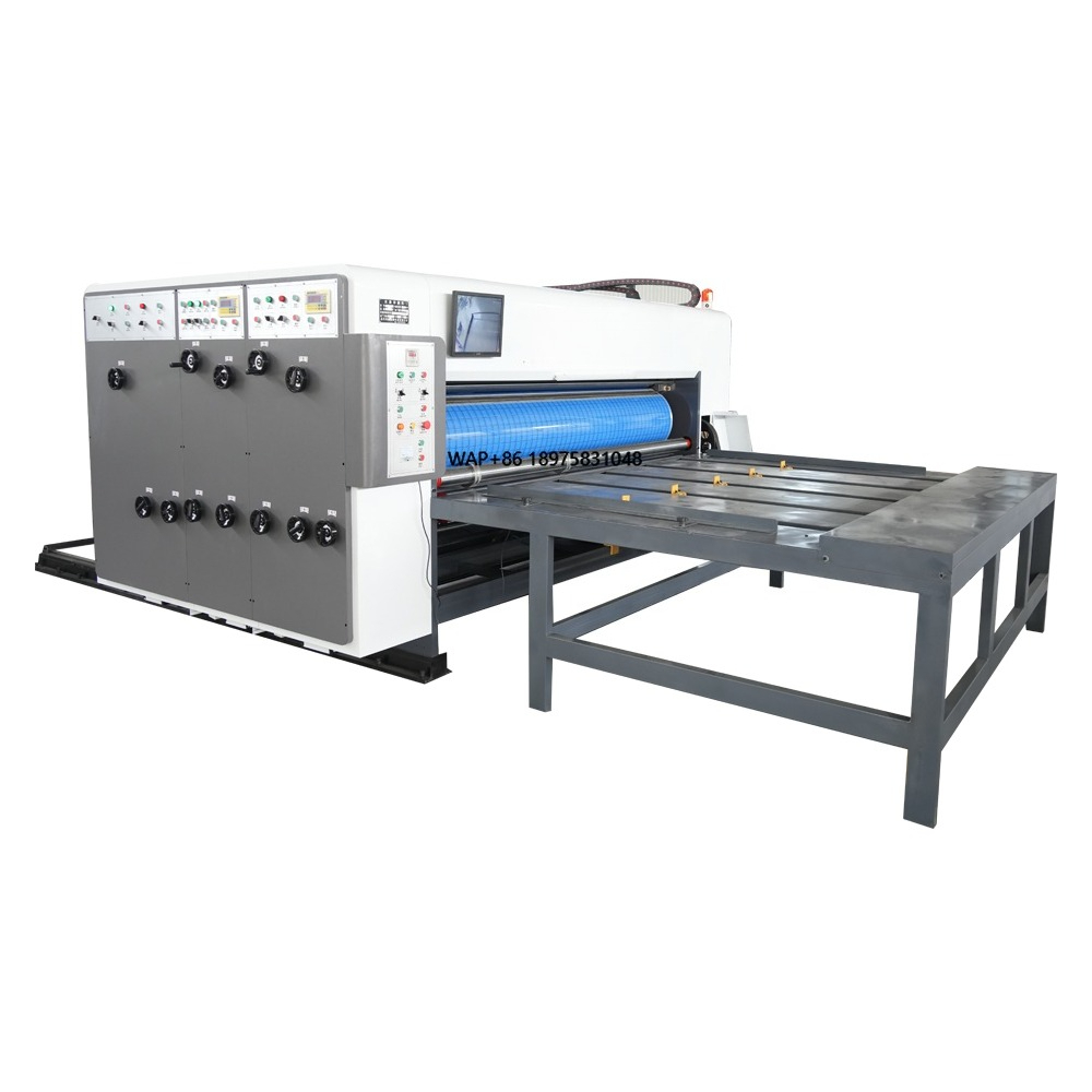 Die Cutting Machine - Kartonverpackungs-Druckmaschine Hochwertige Druck-, Schlitz- und Stanzmaschine
