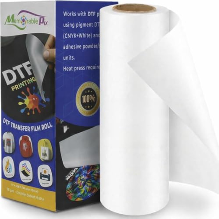 Dtf Hot Peel Film - DTF Transferfolie 33cm 100m A3+ PET