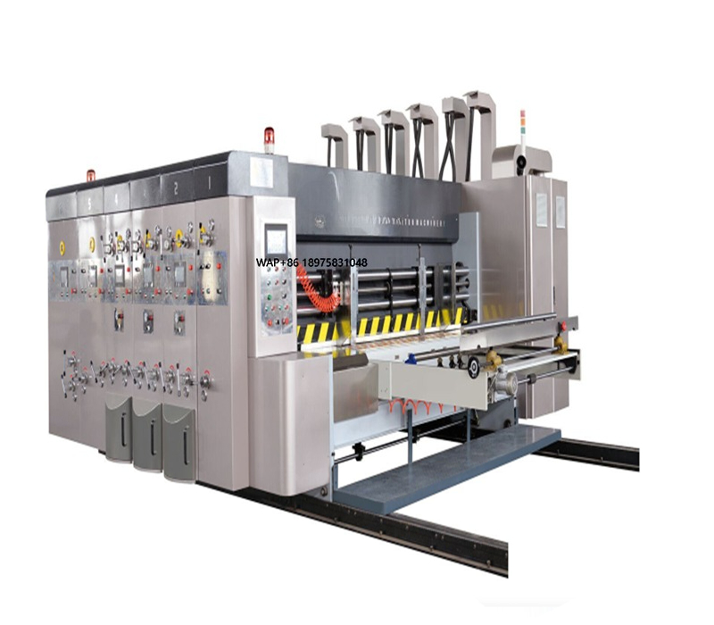 Die Cutting Machine - Verpackungsmaschine Hochgeschwindigkeits-Automatische Kartonbox-Druck-, Schlitz- und Stanzmaschine