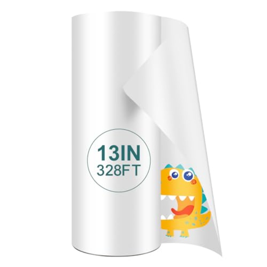 Dtf Hot Peel Film - DTF-Transferfolienrolle 13 Zoll x 328 Fuß,