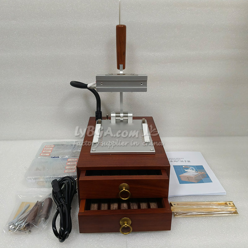 Heat Press Machine - Manuelle digitale Logo-Leder-Heißfolienprägemaschine, Heißpressmaschine und Kupferform-Alphabet-Buchstaben-Set