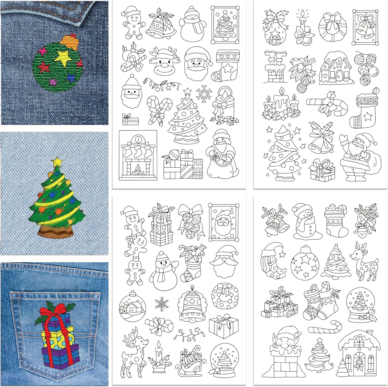 Embroidery Stabilizer Backing - Weihnachten handgemachte Stickerei Handwerk Hand Nähen