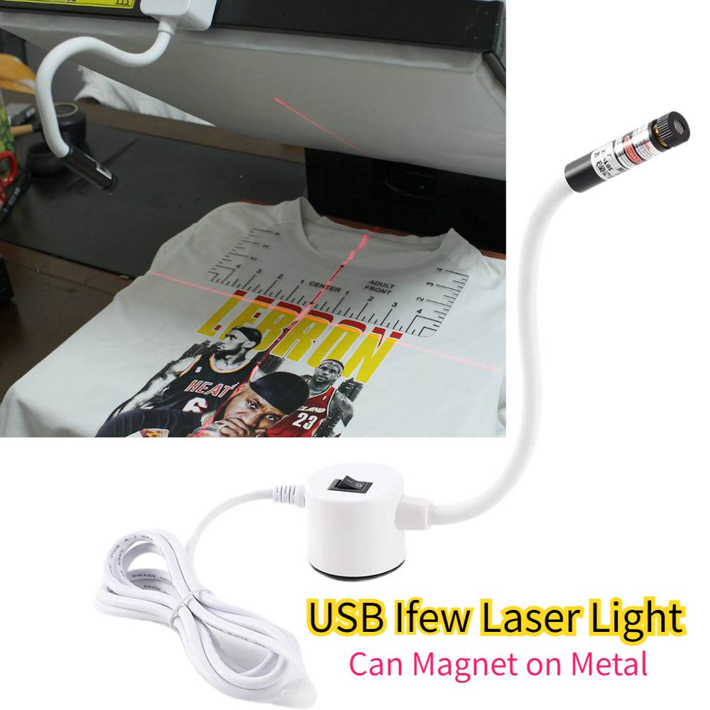 Pretreatment Machine Dtg - DTF Zubehör USB Laserpointer Kreuzmagnet Transfer