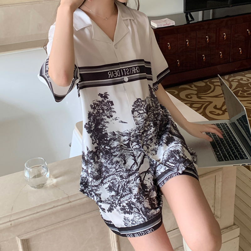 Sommer frauen Pyjamas Set Luxu - Direct To Garment Ink review and price