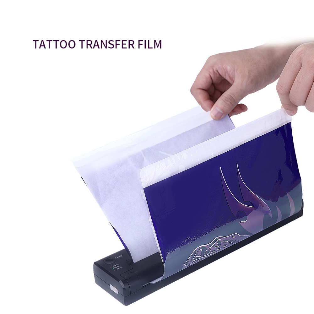 50 Stück transparentes Tattoo  - Foil Transfer Machine review and price