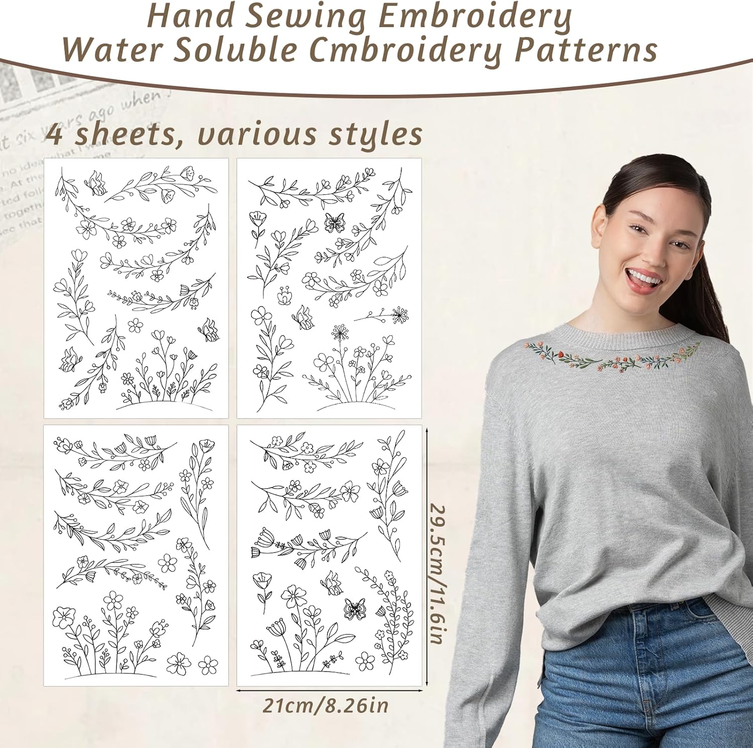 Stick & Stitch Wasserlösliches - Embroidery Stabilizer Backing review and price