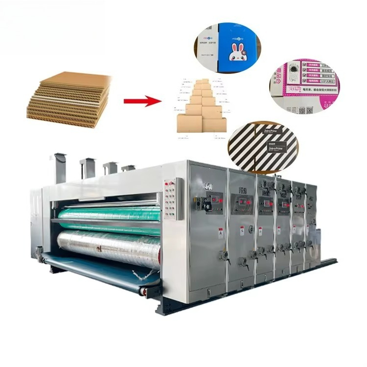 Automatische 4-Farben-Kartonie - Die Cutting Machine review and price