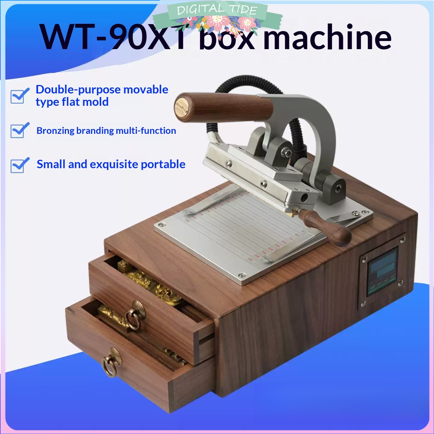 Leder-Heißfolienprägemaschine  - Foil Transfer Machine review and price