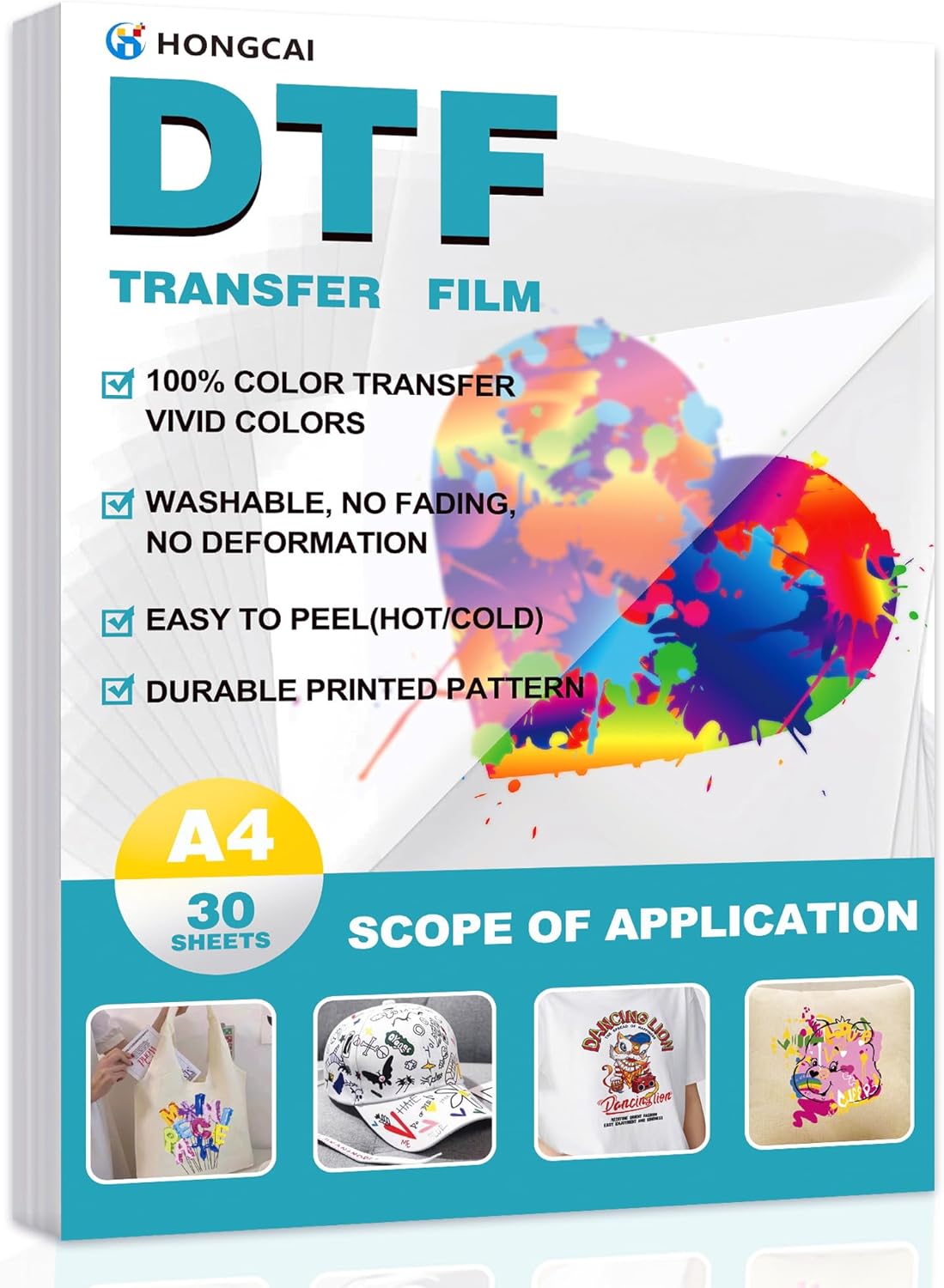DTF Transferfolie A4 30 Blatt  - Dtf Hot Peel Film review and price