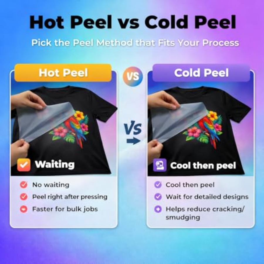 DTF Transferfolie 33cm 100m A3 - Dtf Hot Peel Film review and price