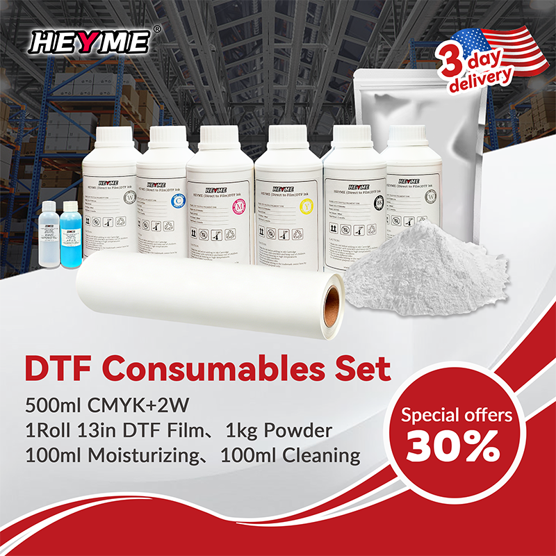 DTF Druckzubehör-Set 500ml CMY - Dtf Hot Peel Film review and price