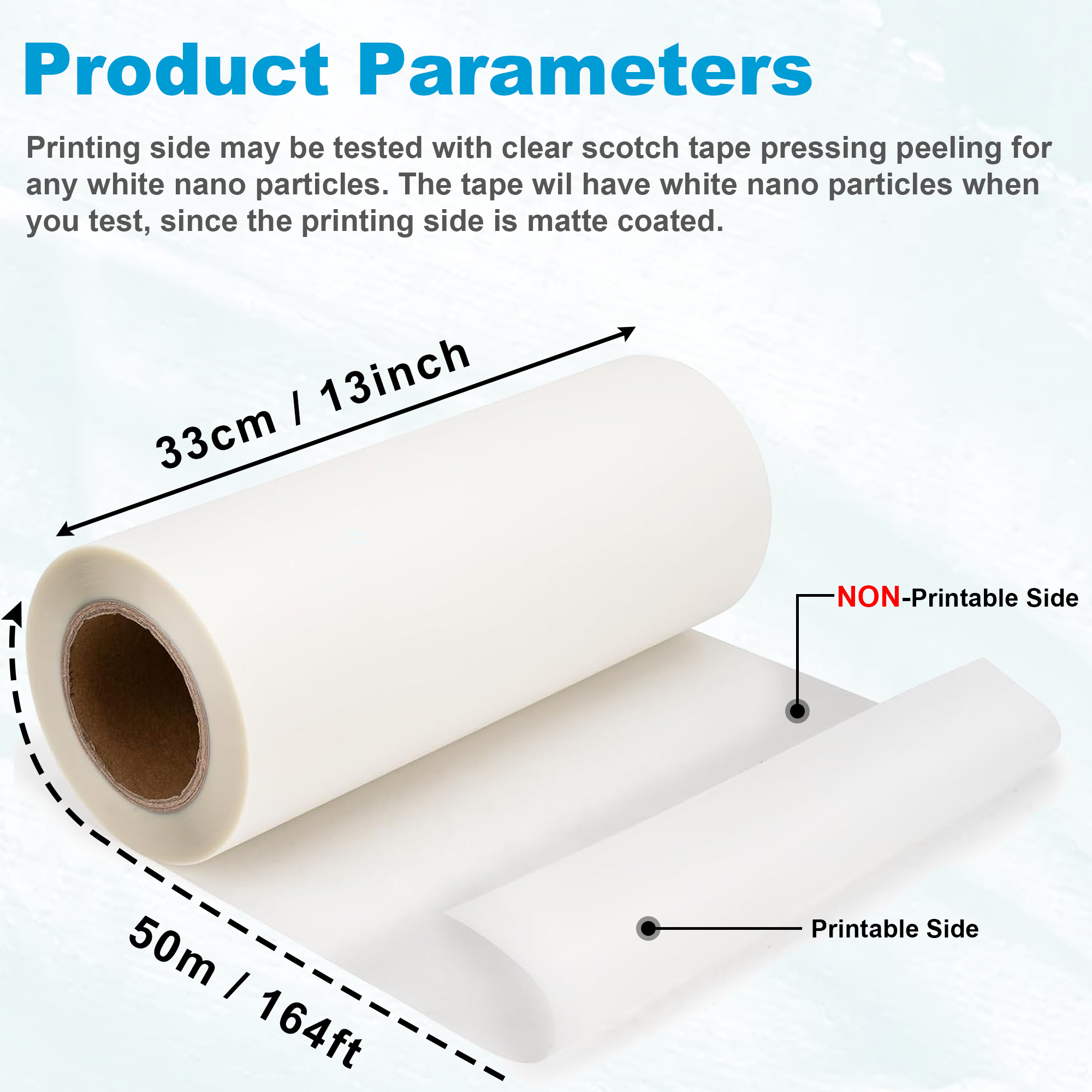 DTF Transferfolie 13 Zoll x 16 - Dtf Hot Peel Film review and price