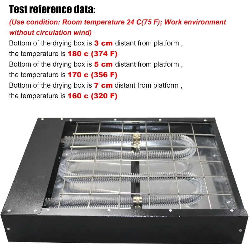 Blitztrockner 16 x 16 Zoll 160 - Flash Dryer Screen Print review and price