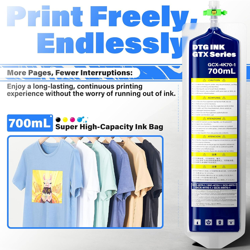 700 ml DTG Textile GTX Tintenb - Direct To Garment Ink review and price