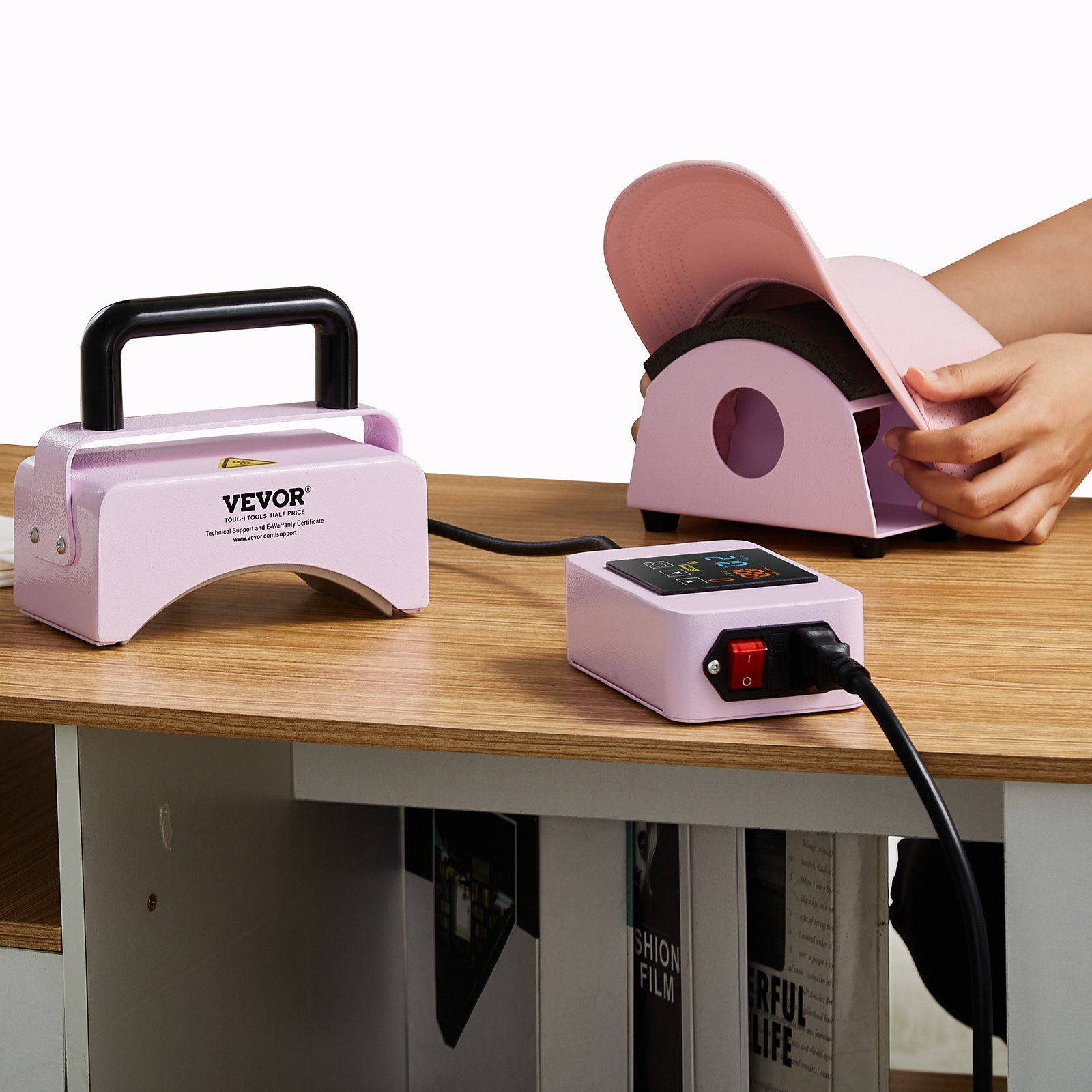 Mini-Hutpresse für Kappen, 5,9 - Heat Press Machine review and price