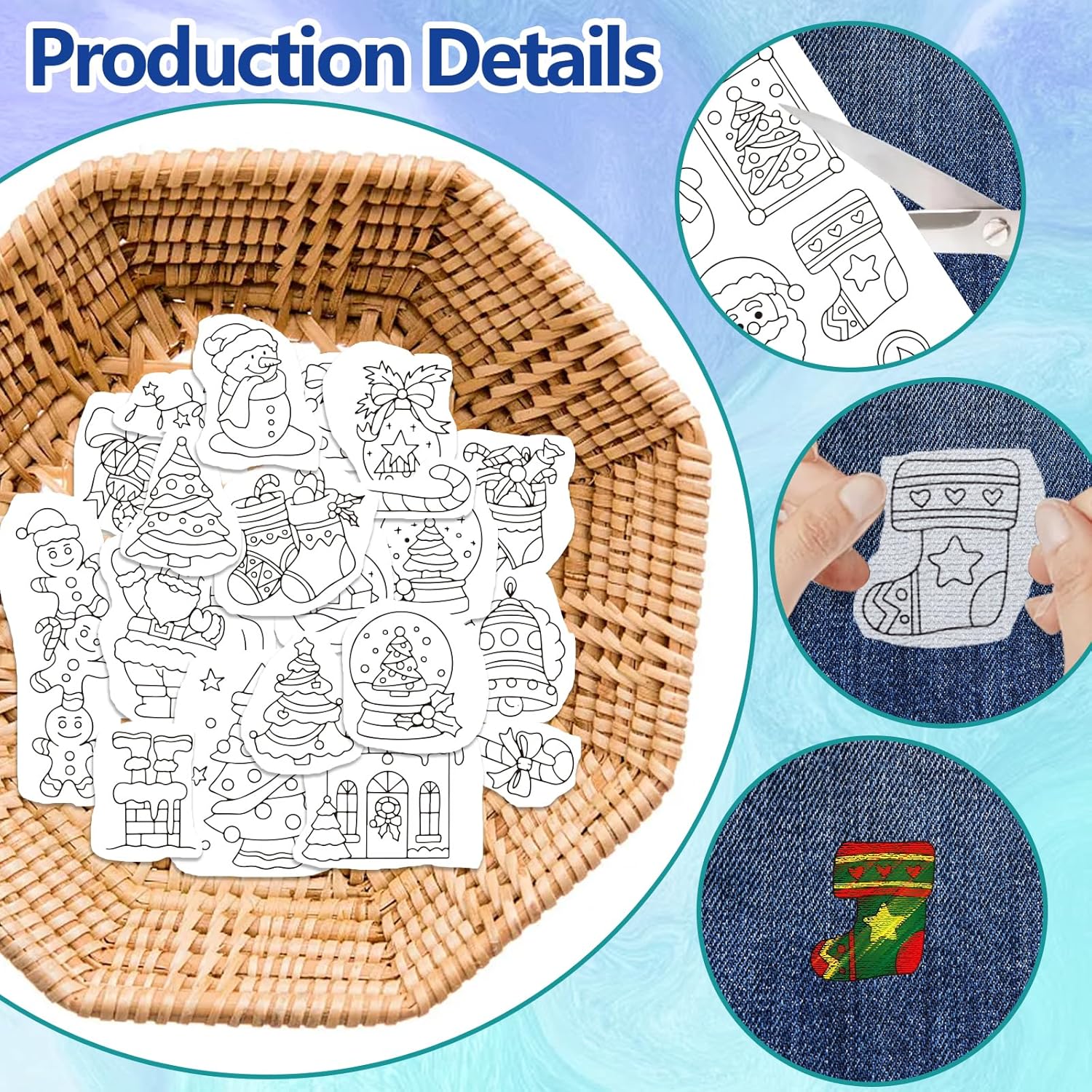 Weihnachten handgemachte Stick - Embroidery Stabilizer Backing review and price