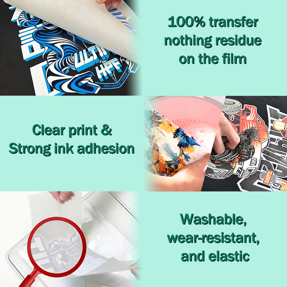 30 Blatt DTF-Transferfolie A4, - Dtf Hot Peel Film review and price
