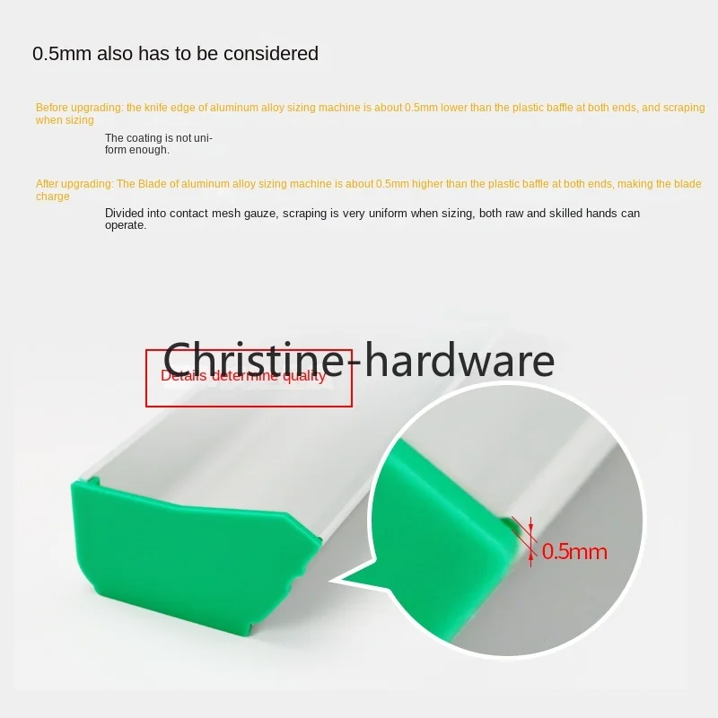 Günstige 1pc Siebdruck Rakel T - Screen Printing Squeegee review and price