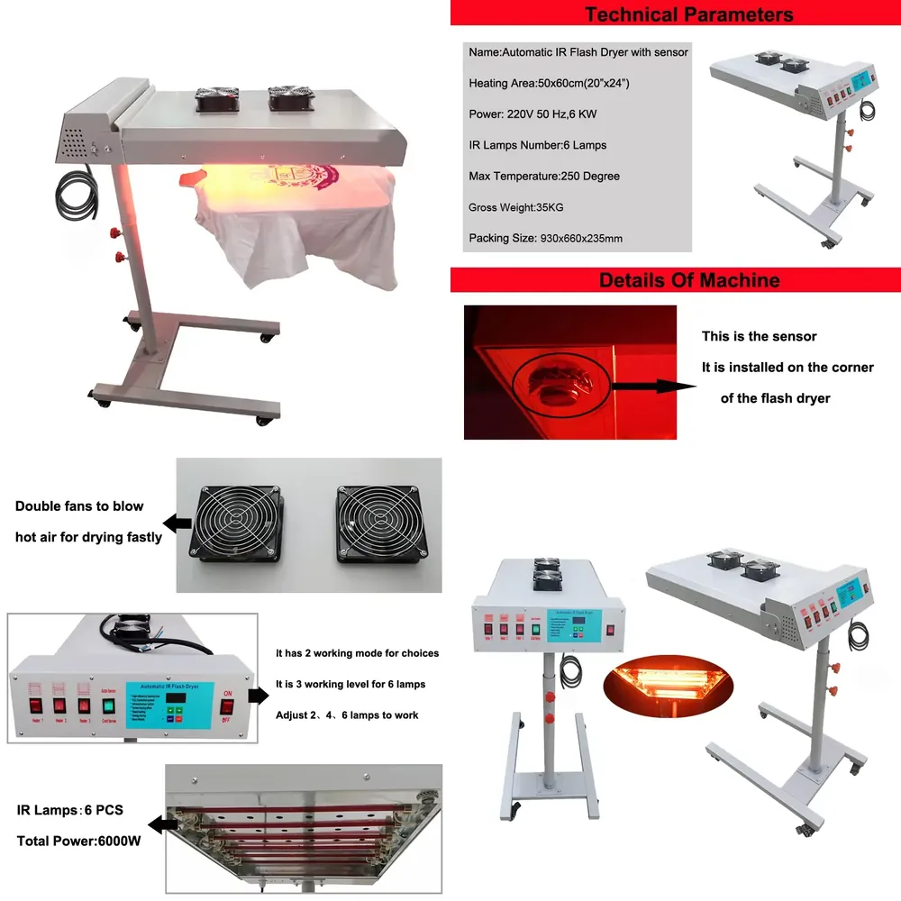 Temperaturgesteuerter Blitztro - Flash Dryer Screen Print review and price