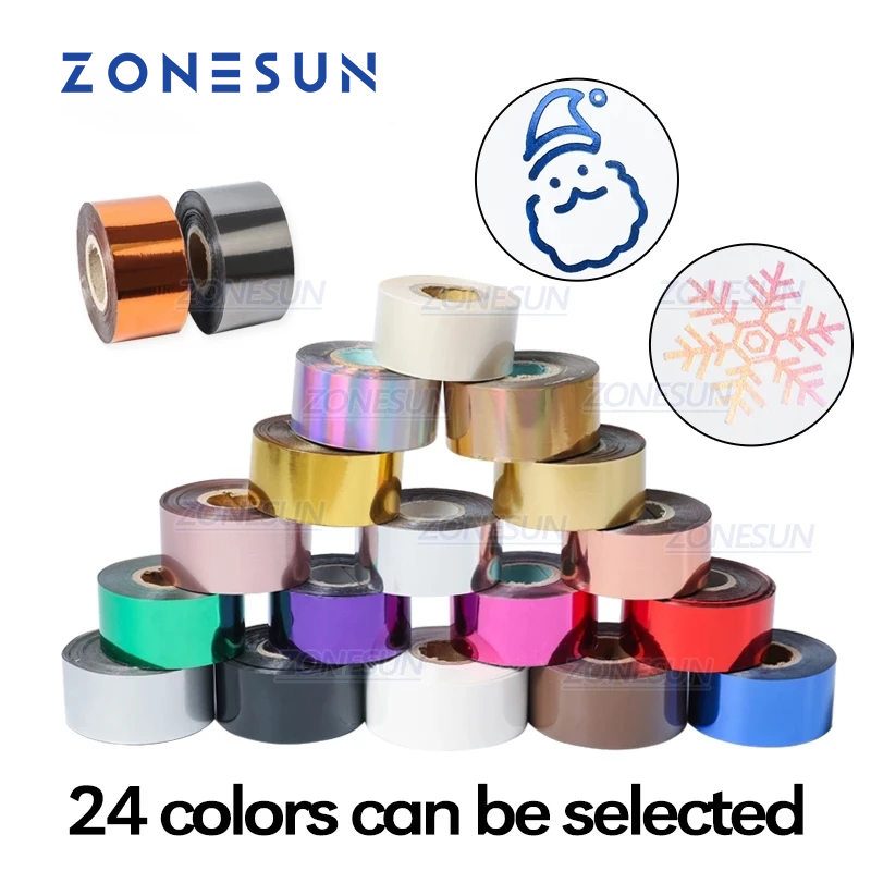 ZONESUN 3/4/5 cm Gold Silber S - Foil Transfer Machine review and price