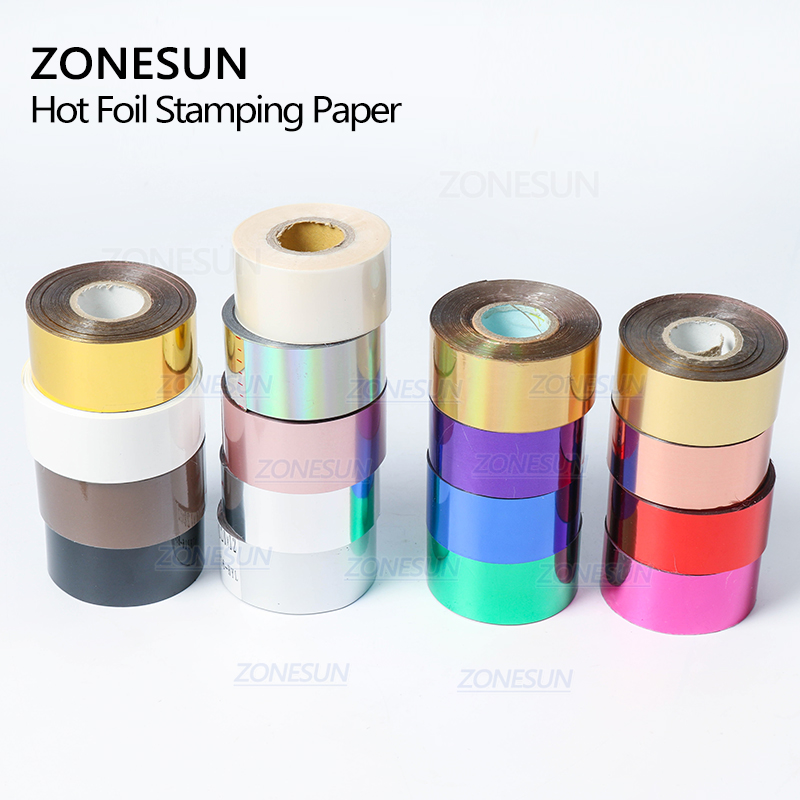 ZONESUN 3/4/5 cm Gold Silber S - Foil Transfer Machine review and price