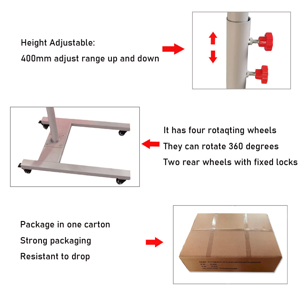 3000W 360-Grad Rotierender Hem - Flash Dryer Screen Print review and price