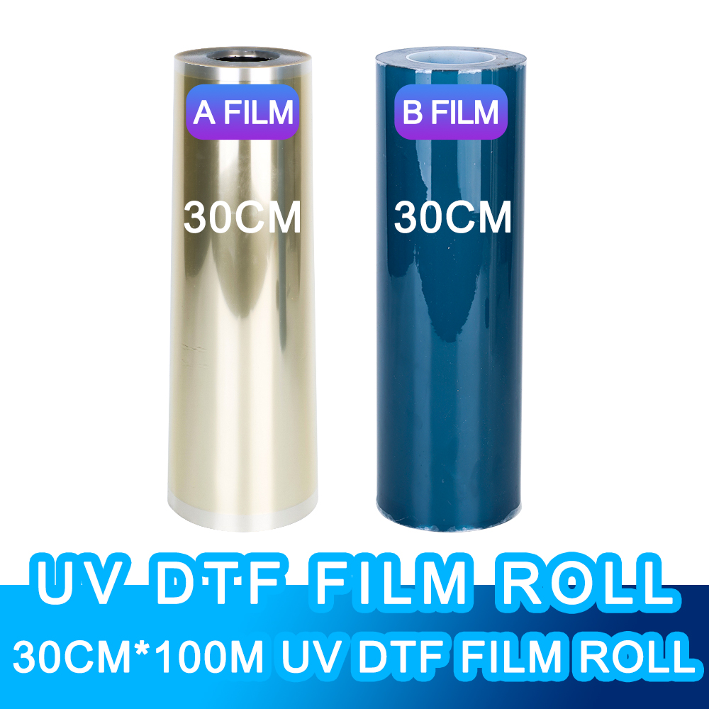 30cm 30cm * 100m uv dtf film a - Foil Transfer Machine review and price