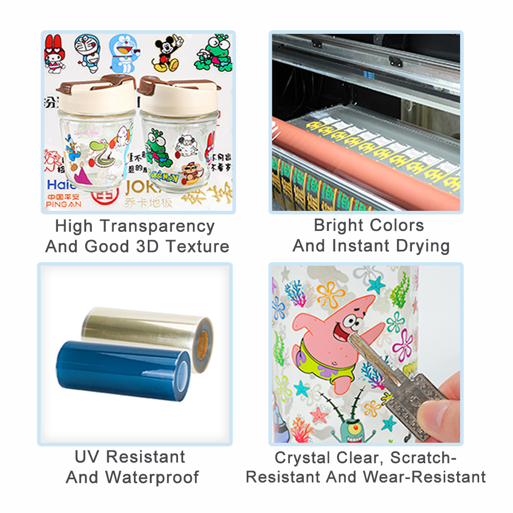 30cm 30cm * 100m uv dtf film a - Foil Transfer Machine review and price